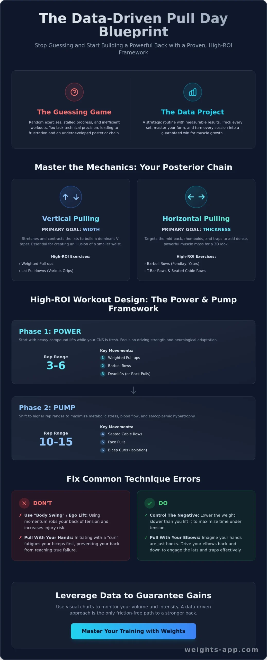 Pull Day Workout: The Ultimate Guide to Building a Stronger Posterior Chain