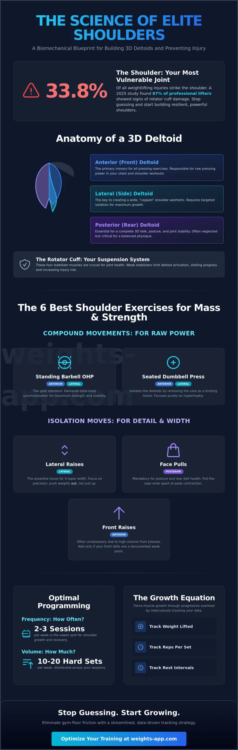 Shoulder Workouts: The Science of Building Capped Delts in 2026